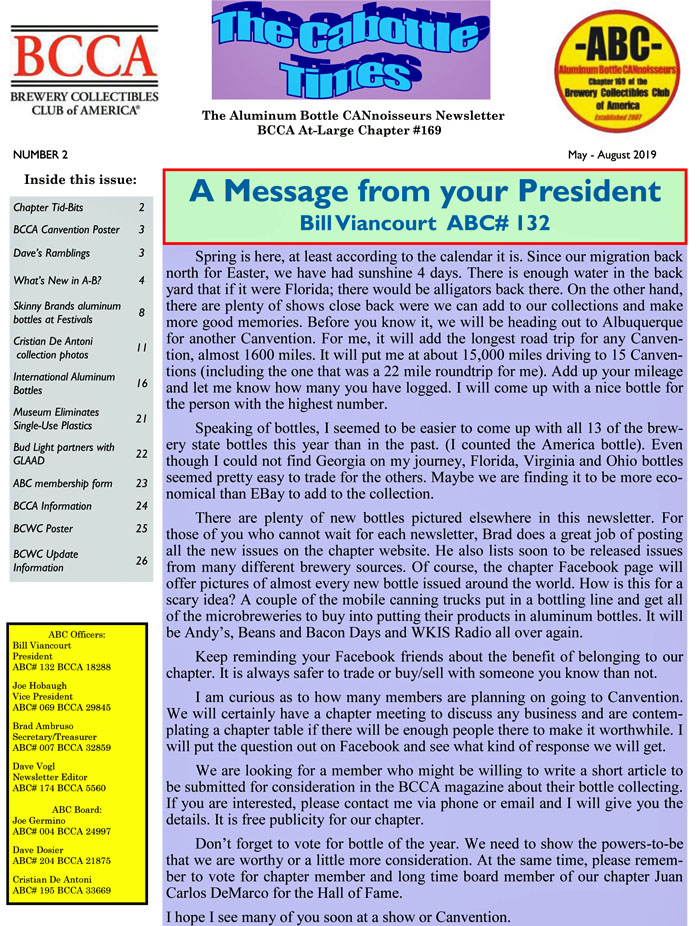 ABC Newsletter Vol 13 No 2